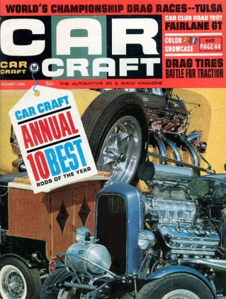 CAR CRAFT 1966 JAN - FAIRLANE GT, 10 BEST CARS FOR '65